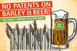 No Patents on Beer